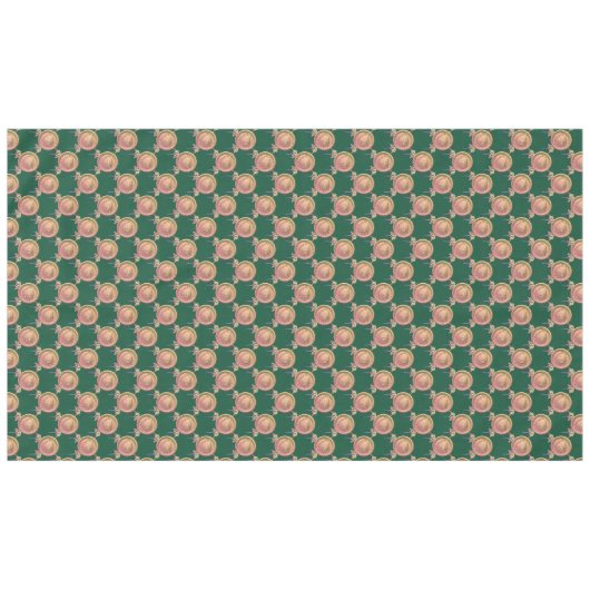 7e bruiloft Jubileum Fresia MedallionTafelkleed Tafelkleed (Voorkant (Horizontaal))