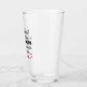 7e bruiloft Jubileum I - Copper Funny Paar Glas (Links)