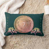 7e bruiloft Jubileum Koper Fresia Kussen (Deken)