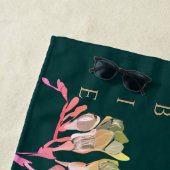 7e bruiloft Jubileum Koper Fresia Strandlaken (In situ)