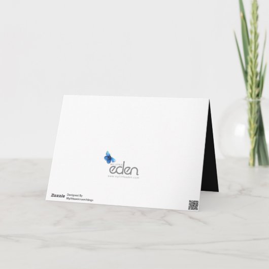 7e bruiloft Jubileum zwart hart Kaart (Achterkant)