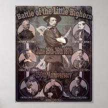 7e Cavalerie Little Big Horn Poster