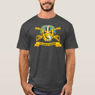 7e Cavalerie Regiment w Br Ribbon T-shirt