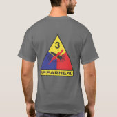 7e Cavalry, 3e pantserdivisie T-shirts (Achterkant)
