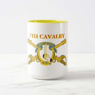 7E CAVALRY-MOK TWEEKLEURIGE KOFFIEMOK