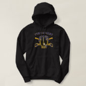 7e Cavalry Regiment - legereenheid 7e Cavalr Hoodie (Design voorkant)