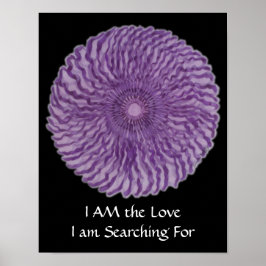 7e Chakra Art #2 - Divine Connection Poster