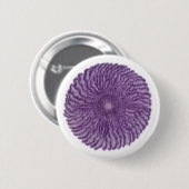 7e Chakra-healing Art - #2 Ronde Button 5,7 Cm (Voorkant /achterkant)