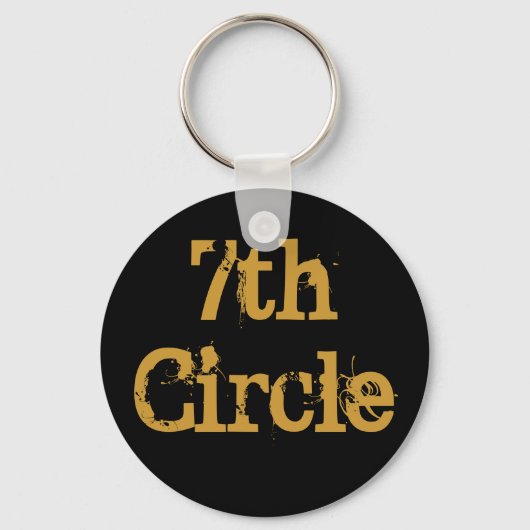 7e Circle porte cleart Sleutelhanger (Voorkant)