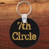 7e Circle porte cleart Sleutelhanger (Voorkant)