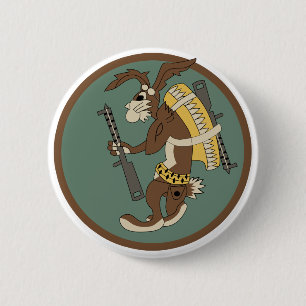 7e Combat Cargo Squadron, WWII Ronde Button 5,7 Cm