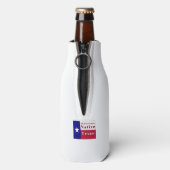 7e generatie inheemse textielvlag flesjeskoeler (Fles Achterkant)