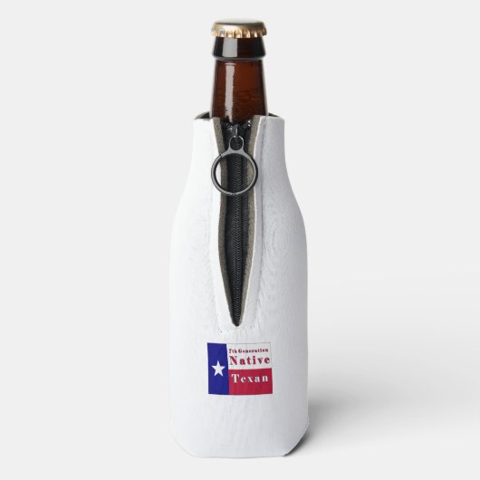 7e generatie inheemse textielvlag flesjeskoeler (Fles Achterkant)