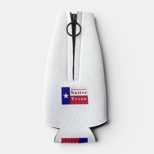 7e generatie inheemse textielvlag flesjeskoeler (Achterkant)