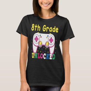 7e graad bereikt 8e graads niet-vergrendelde Retro T-shirt