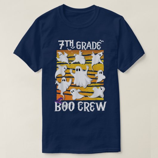 7e graad Boo-bemanning Leerlerarenteam Spooky Bab T-shirt (Design voorkant)