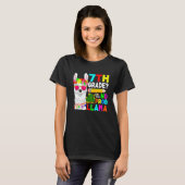 7e graad geen prob llama terug naar school eerste t-shirt (Voorkant volledig)