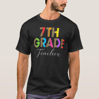 7e graad leraar student terug naar school Apprecia T-shirt