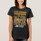 7e graad leraar t-shirt (Voorkant)