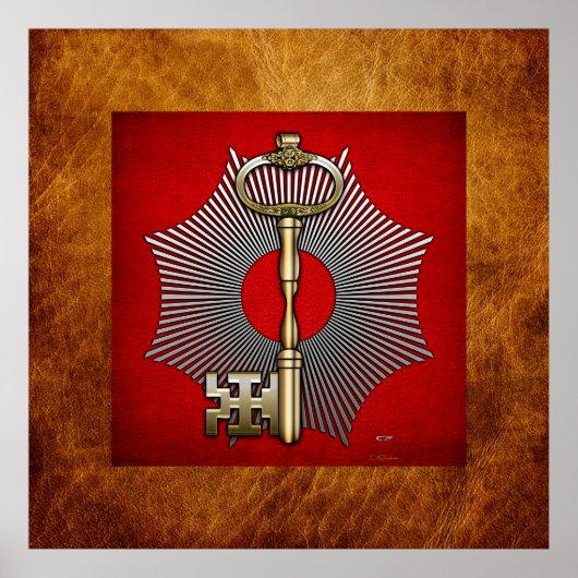 7e graad: proost en rechter poster (Voorkant)