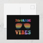 7e graad Vibes Briefkaart (Voorkant / Achterkant)