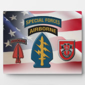 7e groep speciale strijdkrachten (AIRBORNE) Fotoplaat (Voorkant)