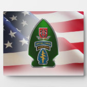 7e groep speciale strijdkrachten (AIRBORNE) Plaque Fotoplaat (Voorkant)