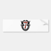 7e groep speciale strijdkrachten bumpersticker (Voorkant)