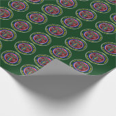 7e groep speciale strijdkrachten in de lucht cadeaupapier (Hoek)