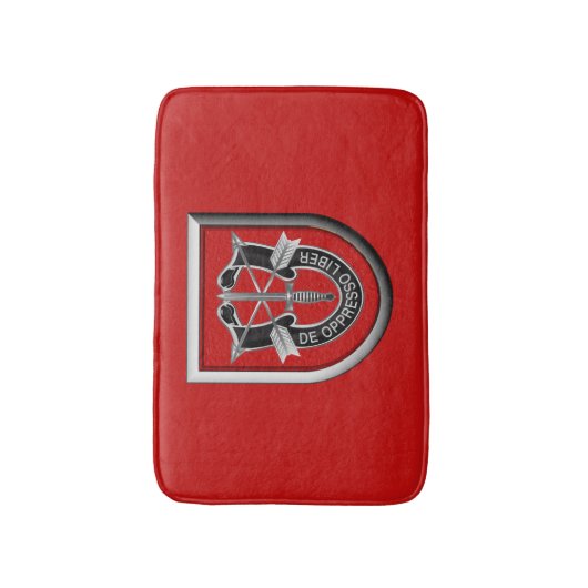 7e groep speciale strijdkrachten (luchtvervoer) badmat (Voorkant Verticaal)