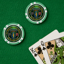 7e groep speciale strijdkrachten poker chips