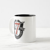 7e groep speciale strijdkrachten tweekleurige koffiemok (Voorkant links)