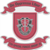 7e groep van speciale strijdkrachten (in de lucht) sticker (Voorkant)