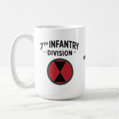 7e Infanteriedivisie Badge Koffiemok (Links)