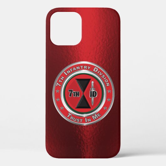 7e infanteriedivisie "Bayonet Division" Aangepast Case-Mate iPhone Case (Achterkant)