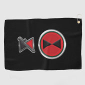 7e infanteriedivisie "Bayonet Division" Golfhanddoek (Horizontaal)