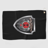 7e infanteriedivisie "Bayonet Division" Shield Golfhanddoek (Horizontaal)