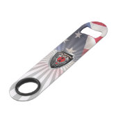 7e infanteriedivisie "Bayonet Division" Speed Flessenopener (Voorkant Gekanteld)