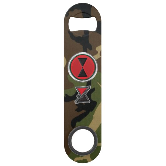 7e infanteriedivisie "Bayonet Division" Speed Flessenopener (Voorkant)