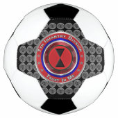7e infanteriedivisie "Bayonet Division" Voetbal (Voorkant)