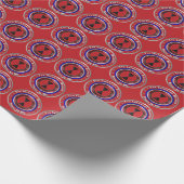 7e Infanteriedivisie-Bayonetdivisie Cadeaupapier (Hoek)