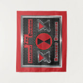 7e Infanteriedivisie “Bayonetdivisie” Wandkleed (Voorkant)