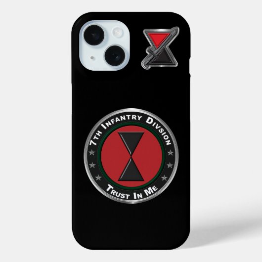 7e infanteriedivisie Case-Mate iPhone case (Achterkant)