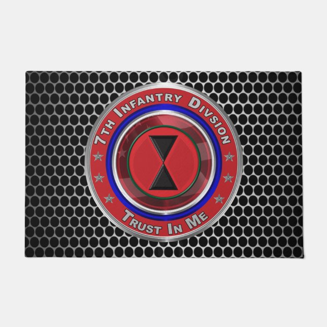 7e infanteriedivisie deurmat (Voorkant)