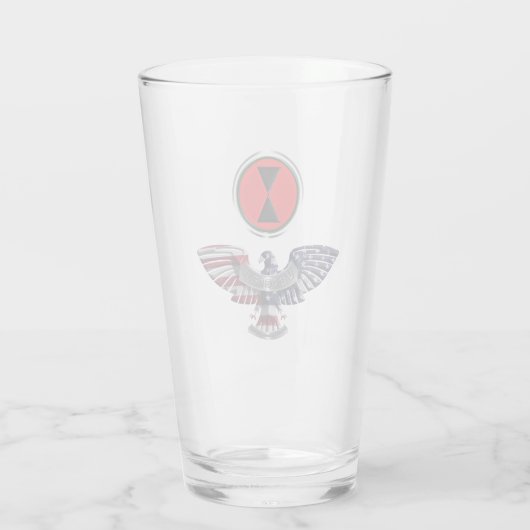 7e Infanteriedivisie Eagle Glas (Achterkant)