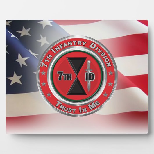 7e infanteriedivisie fotoplaat (Voorkant)