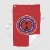 7e Infanteriedivisie  Golfhanddoek (Insitu)
