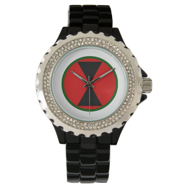 7e Infanteriedivisie "Hourglass Division" Horloge (Voorkant)