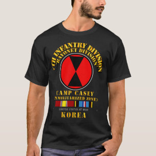 7e Infanteriedivisie Korea CP Casey w SVC T-shirt