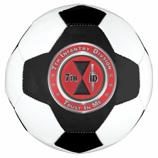 7e Infanteriedivisie LAGERE PRIJS Voetbal (Voorkant)